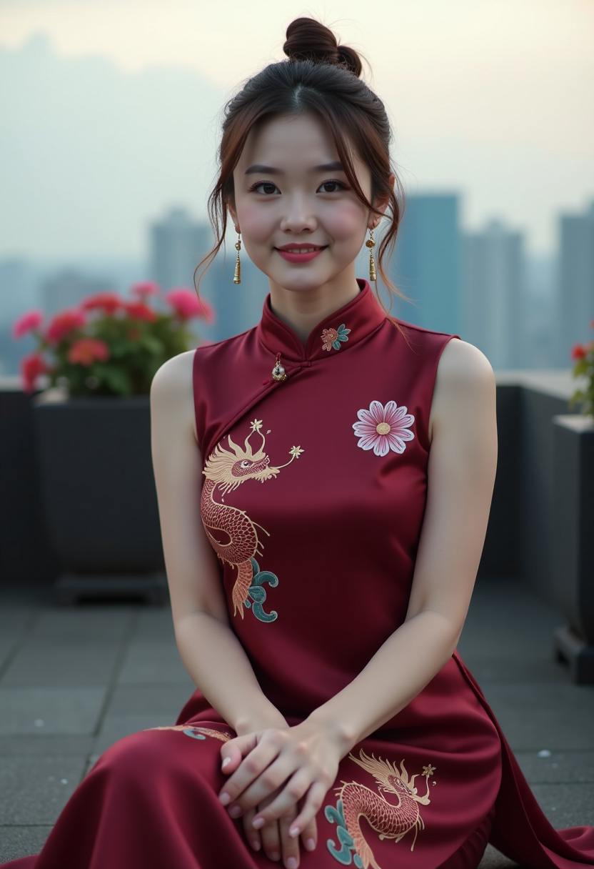 风经过露台电影海报